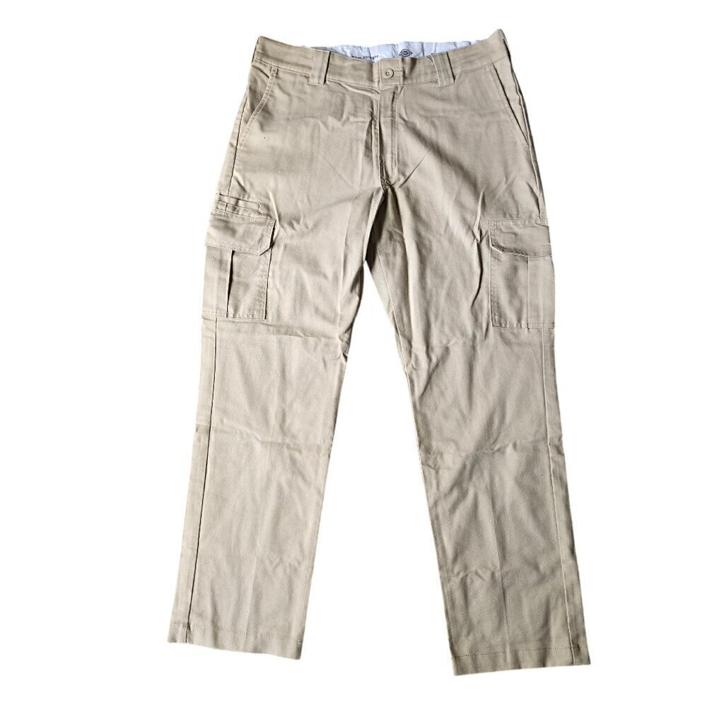 Dickies Cargo women’s Pants Size 36 Beige Slim Straight trouser